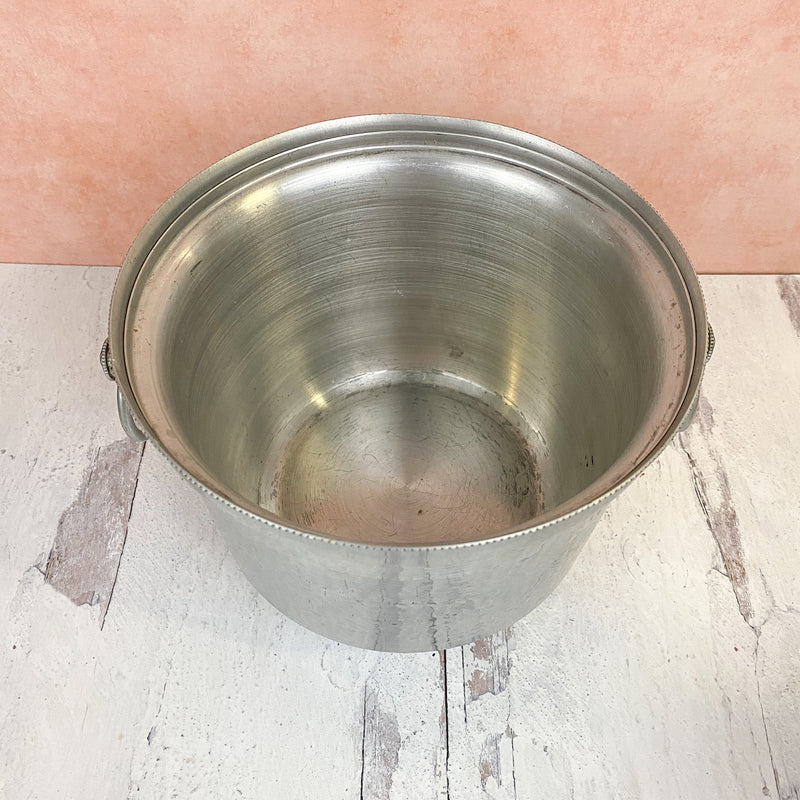 Mid Century Aluminum Ice Bucket