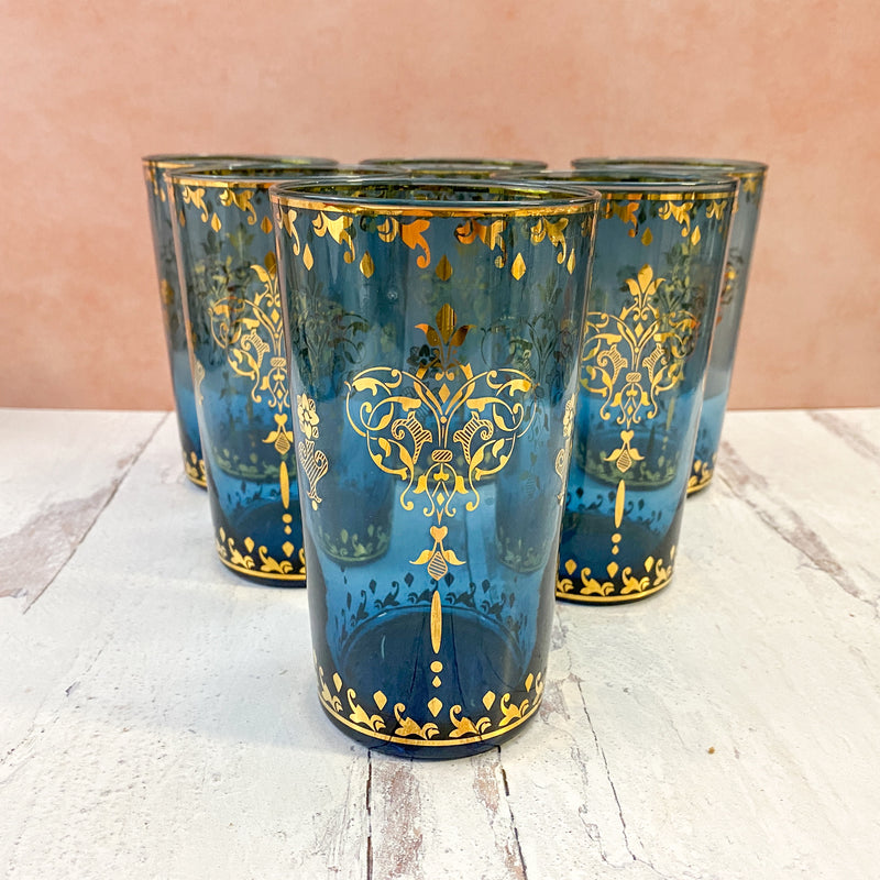 Moroccan Style Glass Set